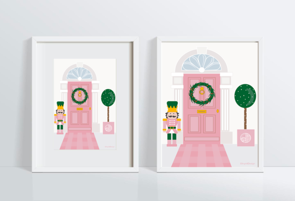 Cadres 30x40 et 40x50 porte nutcracker de noel